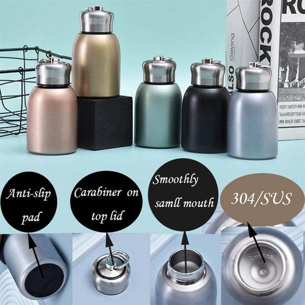 10 oz Stainless Steel Flask Water Bottle