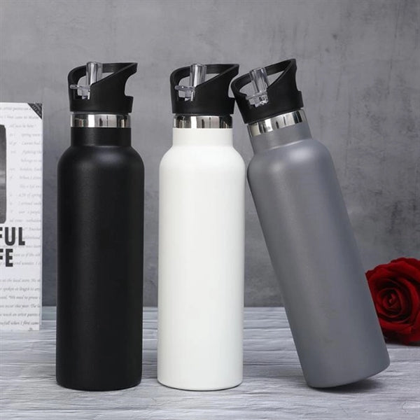 28OZ Stainless Steel Custom Water Bottle w/ Handle