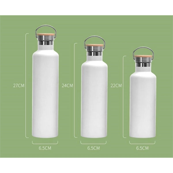 28OZ Stainless Steel Custom Water Bottle w/ Handle
