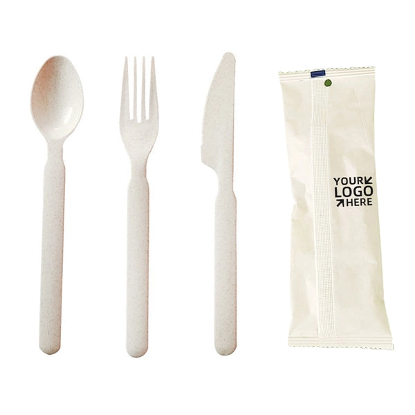 7 inch Degradable Disposable Cutlery Set