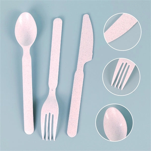 7 inch Degradable Disposable Cutlery Set