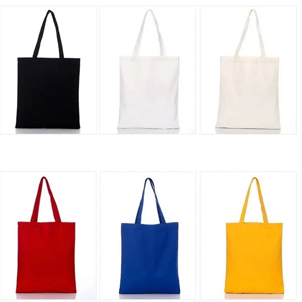 Natural Cotton Canvas Tote Bag