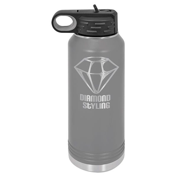 Polar Camel 40oz Stainless Steel Water Bottle with Lid