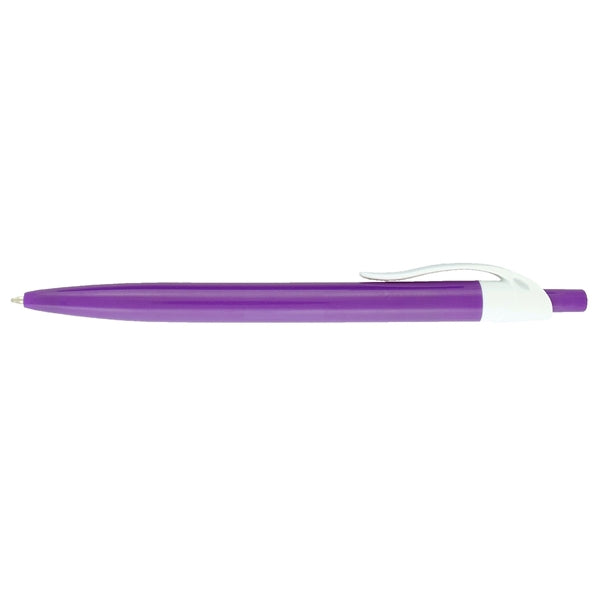 Preston B Click Ballpoint Pen W/ White Clip