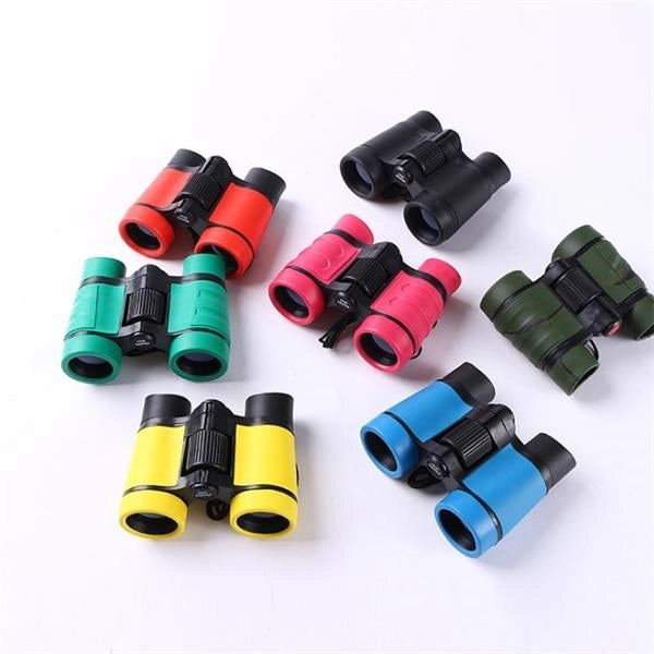 Children Telescope 4X Binoculars Focus Adjustable Glass Lens