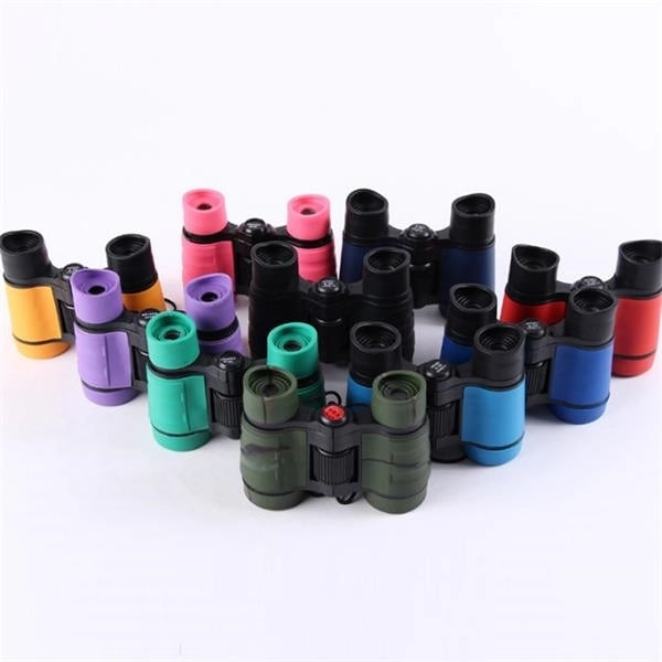 Children Telescope 4X Binoculars Focus Adjustable Glass Lens