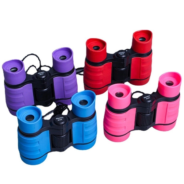 Children Telescope 4X Binoculars Focus Adjustable Glass Lens