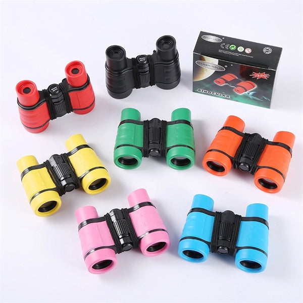 Children Telescope 4X Binoculars Focus Adjustable Glass Lens