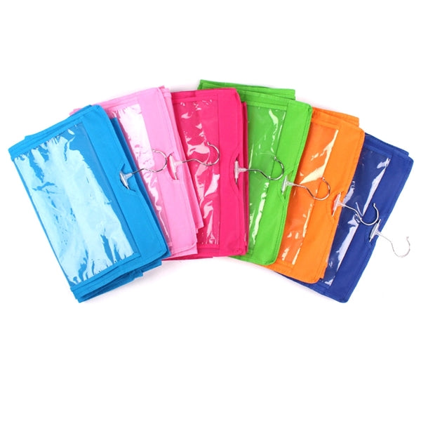 6 Pockets Transparent Dustproof Storage Bag