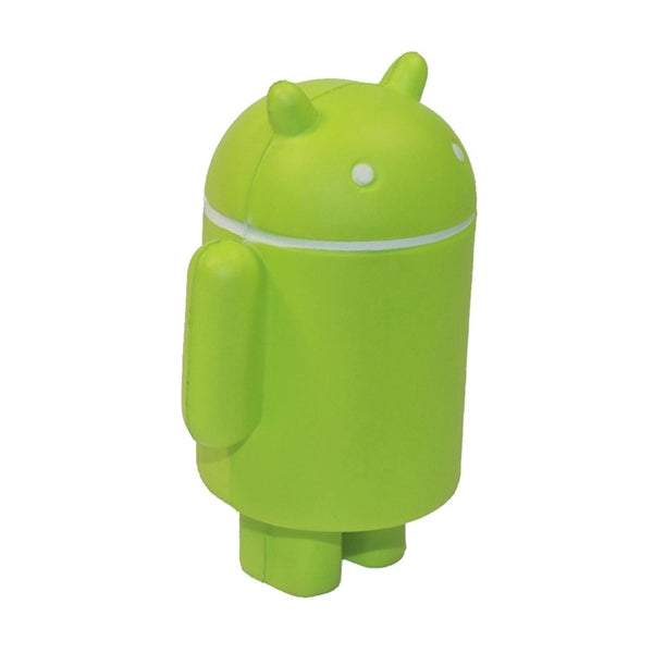 4" Tall Android Robot Stress Reliever Ball