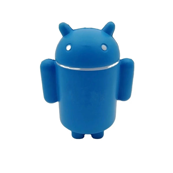4" Tall Android Robot Stress Reliever Ball