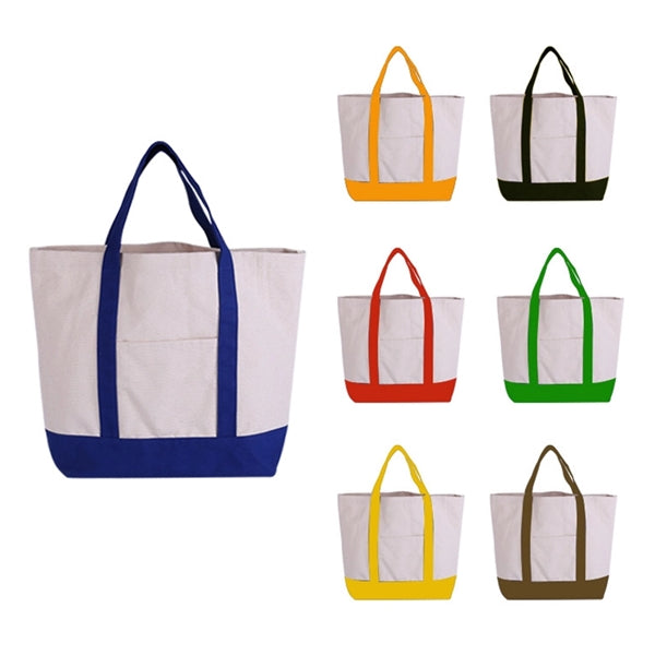 Heavy Duty Stylish Everyday Cotton Canvas Tote Bag