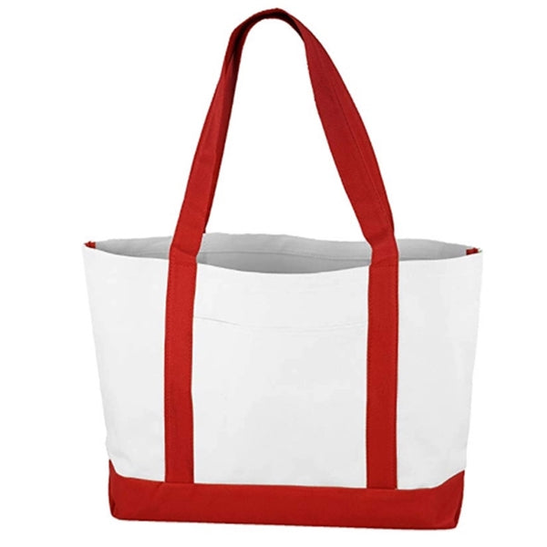 Heavy Duty Stylish Everyday Cotton Canvas Tote Bag