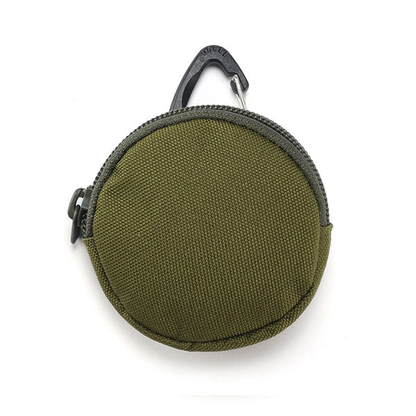 Portable Oxford Change Coin Round Pouch