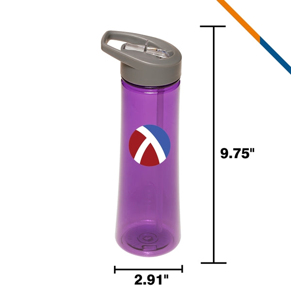 Desmo Plastic Sports Bottle - 22 OZ.