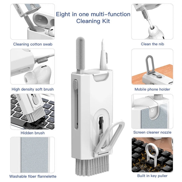 Multifunctional 8 in 1 Electronic Device Cleaning Kit