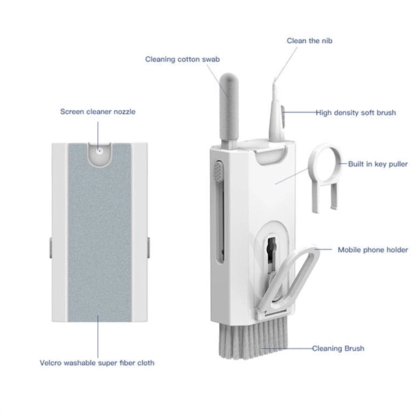 Multifunctional 8 in 1 Electronic Device Cleaning Kit