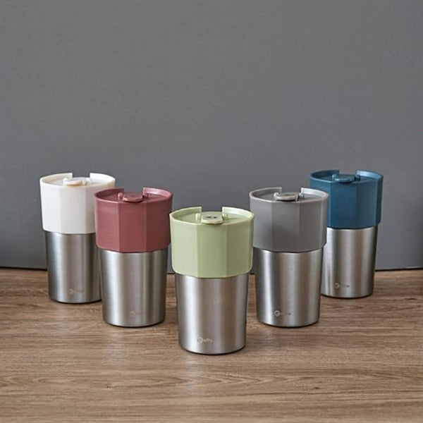 11 oz. Stainless Steel Coffee Mug with Lid