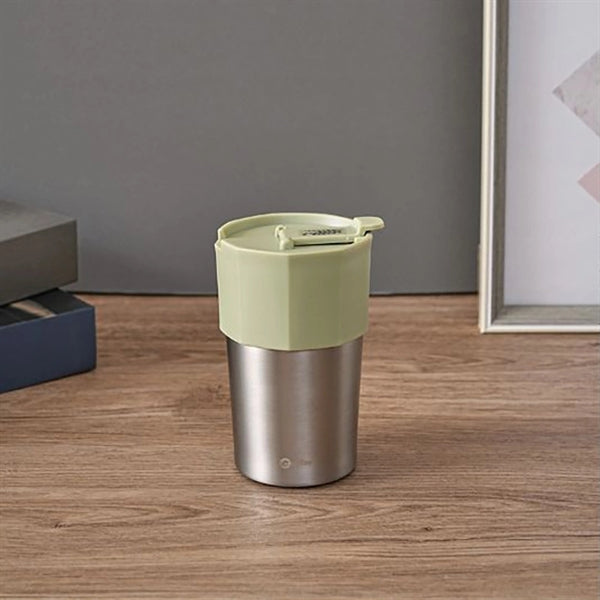11 oz. Stainless Steel Coffee Mug with Lid