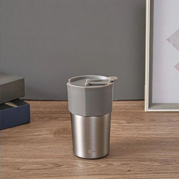 11 oz. Stainless Steel Coffee Mug with Lid