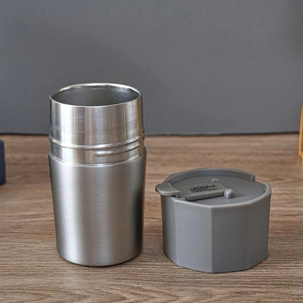 11 oz. Stainless Steel Coffee Mug with Lid