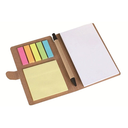 Journal with Pen, Flags & Sticky Notes