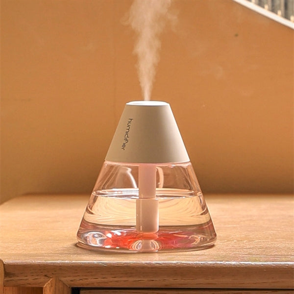 Portable USB Desktop Cool Mist Humidifier With Night Light