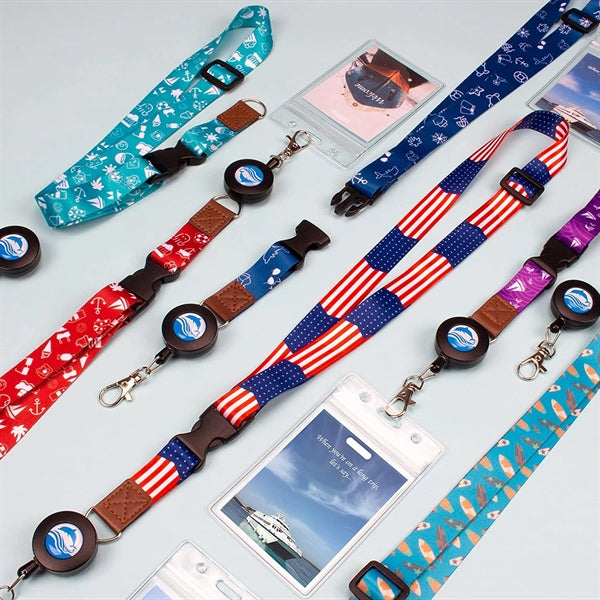 Polyester Nylon Keychain Lanyards