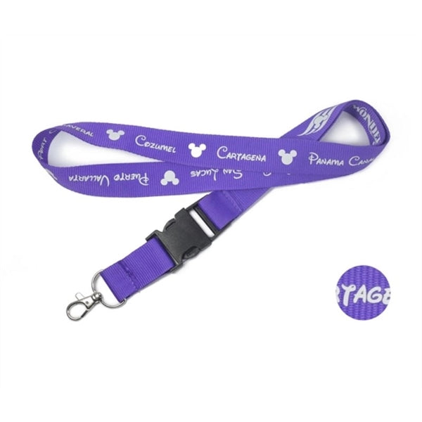 Polyester Nylon Keychain Lanyards