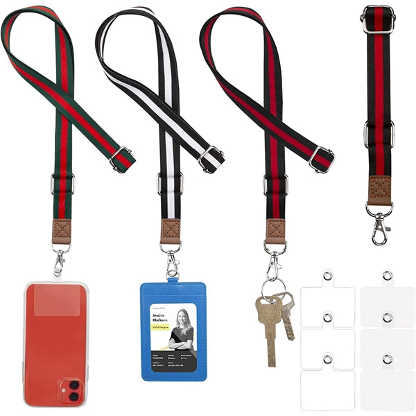 Polyester Nylon Keychain Lanyards
