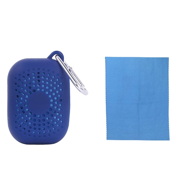 Microfiber Cooling Towel with Silicone Case - Medium Size
