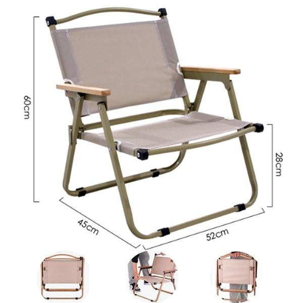 Steel Support Outdoor Folding Chair