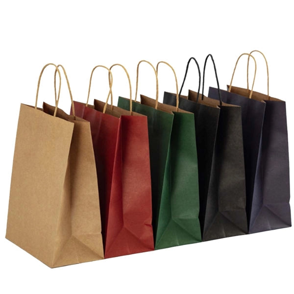Kraft Paper Portable Shopping Bag