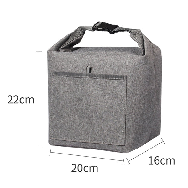 Roll-top Insulated Lunch Bag