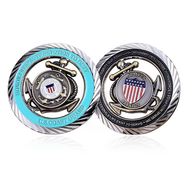 2.25 " Soft Enamel Challenge Coins