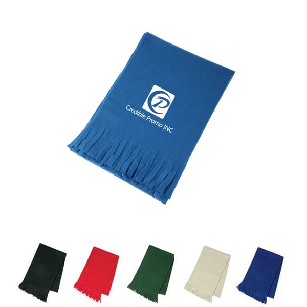 Winter Tassel Long Fleece Scarf