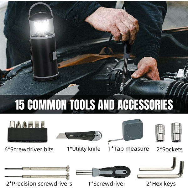 LED Lantern with Tool Kit