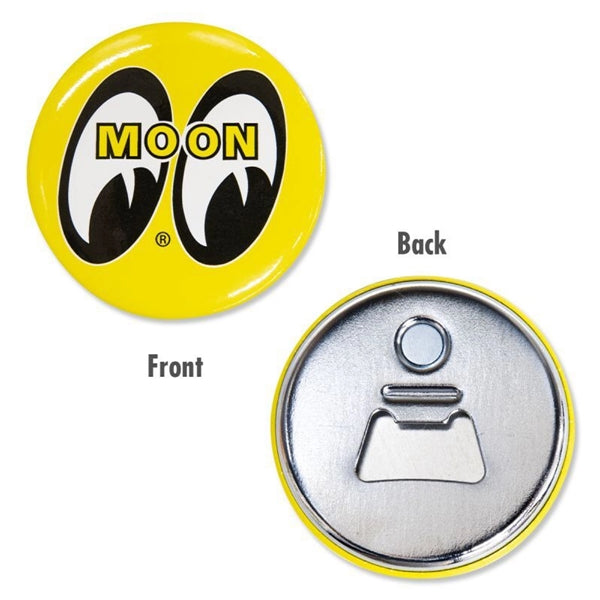 Magnetic Badge Button Bottle Opener