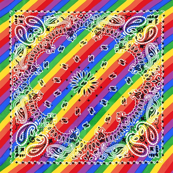 Rainbow LGBT Gay Pride Bandana