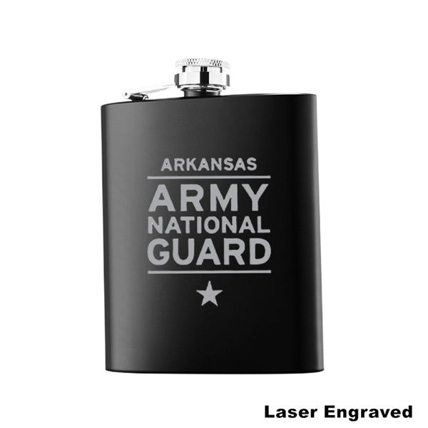 6 oz Hip Whisky Flask Stainless Steel Various Colours