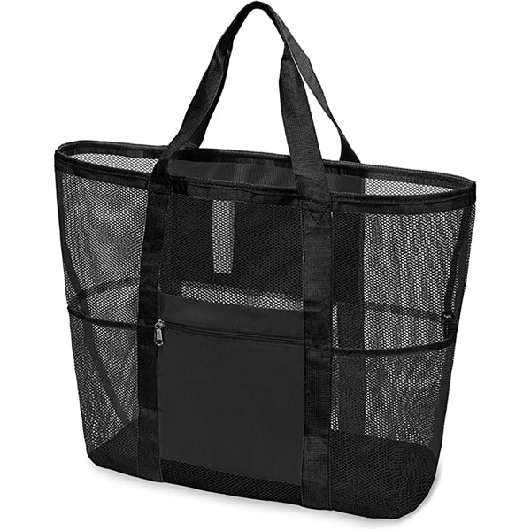 Multi-pocket Mesh Beach Bag