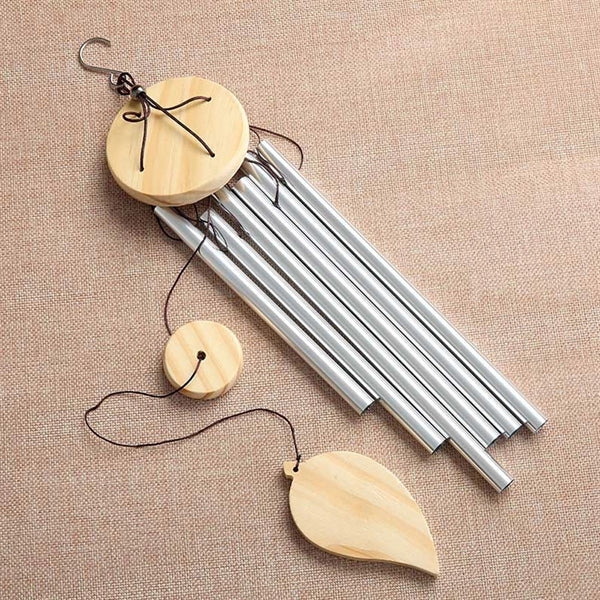 Classic Leaf Shape Memorial Wind Chimes