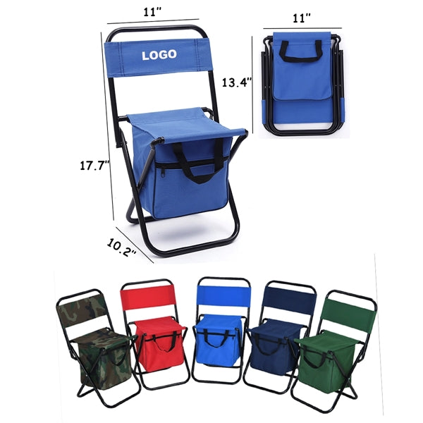 Foldable Outdoor Chair With Storage Bag