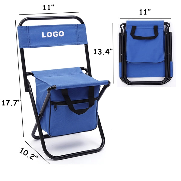 Foldable Outdoor Chair With Storage Bag