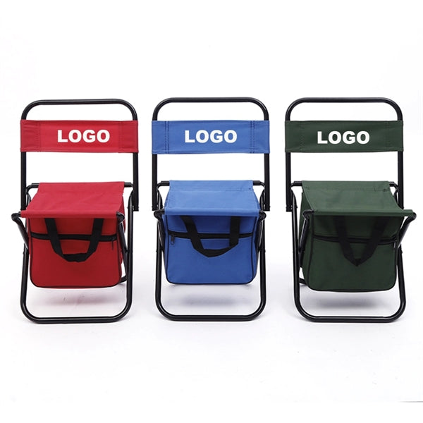 Foldable Outdoor Chair With Storage Bag