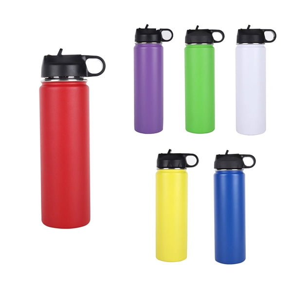40 Oz. Double Wall Stainless Steel Thermal Bottle w/ Handle