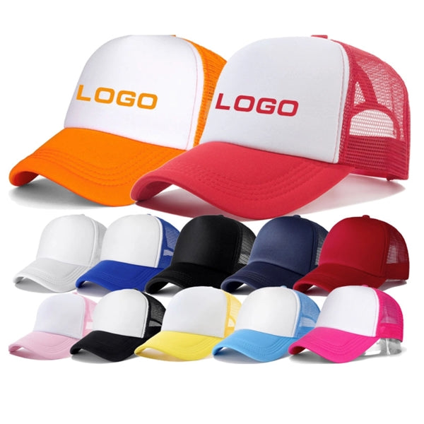 Adjustable Trucker Mesh Cap