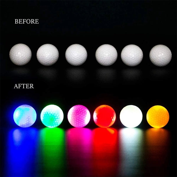 Glow in the Dark Golf Ball, Night & Low-Light Play.