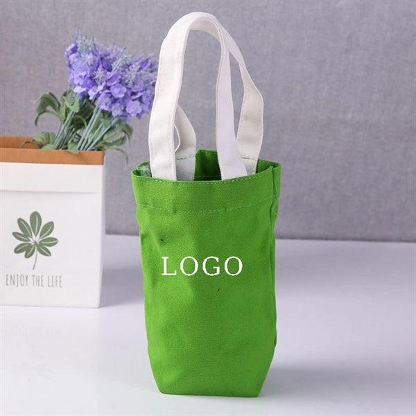 Canvas Mini Tote Pouch Hand Bag
