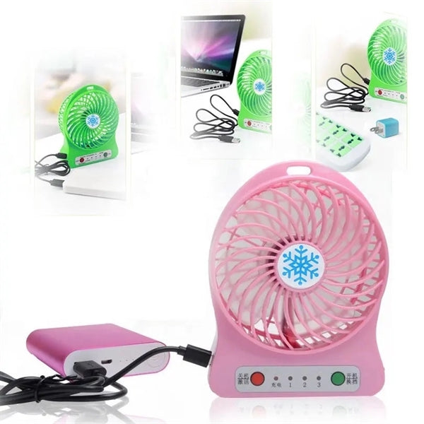 USB Rechargeable Desktop Fan